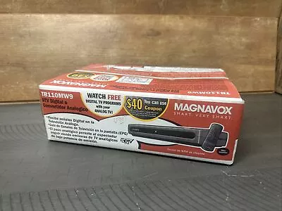 Magnavox TB110MW9 DTV Digital To Analog TV Converter Box With Remote - New • $30