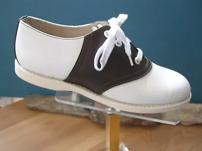 Muffy's Brown/white Saddle Shoes Womens • $69