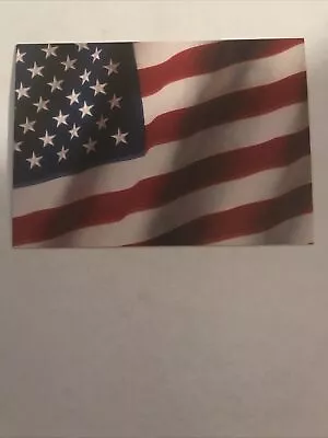 American Flag Postcard President's Day Carpet Cleaner Vintage Rare Memorial Gay • $0.49