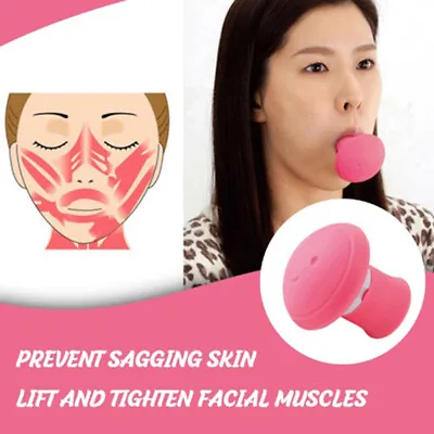 Face Slimming Tool V Shape Exerciser Facial Mouth Jaw Line Exercise SH • £5.12