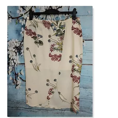 £11 • Buy NEW RIVER ISLAND SKIRT Size 14 , Floral Wrap Midi Skirt 