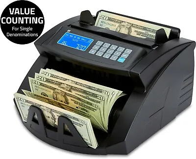 Bill Money Counter Cash Currency Count Counting Automatic Bank Machine • $169.99