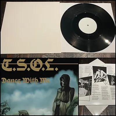 T.S.O.L. Dance With Me LP Vinyl TEST PRESS-Agent Orange Bad Religion Adolescents • $250