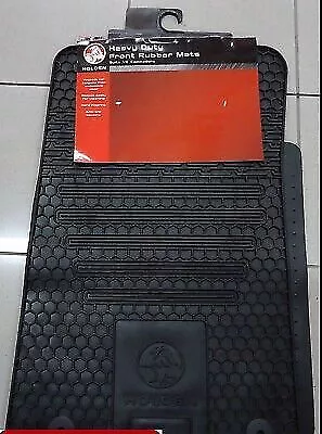 Genuine Holden New Black Rubber Front Floor Mats Suits Holden VE Commodore • $73