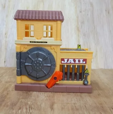 2006 Mattel Matchbox Bank Robbery Jail Car Playset Action For Die-cast Cars • $6