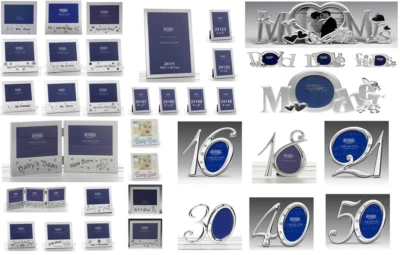 £8.99 • Buy Photo Picture Frame Birthdays Christmas Weddings Mum Dad Grandad Nan Gifts
