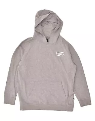 VANS Womens Graphic Hoodie Jumper UK 18 XL Grey Cotton AM09 • £21.03