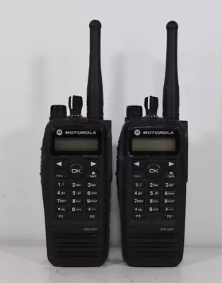 Lot Of 2 Motorola XPR 6550 VHF Radios AZ489FT4876 *FOR PARTS* • $199.99