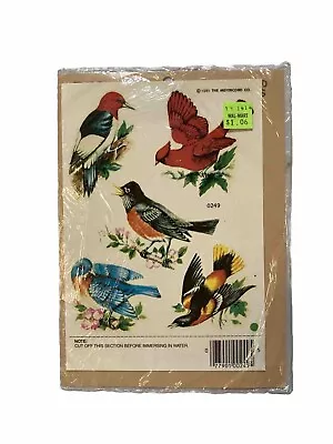 Vintage Meyercord Decals For Your Home 5 Bird Decals • $4.99