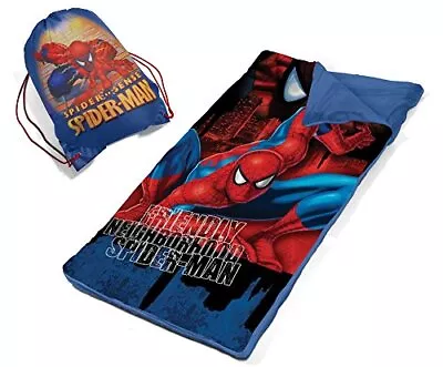 Marvel Spiderman Slumber Bag Set Multicolor 30x54 30 X54   • $37.93