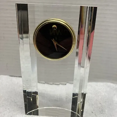 MOVADO Crystal Desk Clock • $24.50