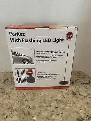 $27.99 • Buy BRAND NEW PARKEZ Flashing LED Light Parking Stop Sign For Garage. Open Box