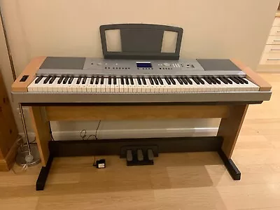 Yamaha Portable Grand DGX-640 Piano Keyboard Including Stand And Foot Pedals • £56