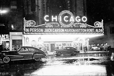 Poster Many Sizes; Chicago Theatre Jack Carson Marion Hutton Robert Alda 194 • $160.11