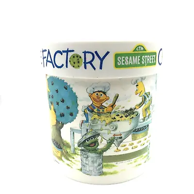 Vintage Cookie Jar Sesame Street Cookie Factory 1990's Peter Pan Company • $59.95