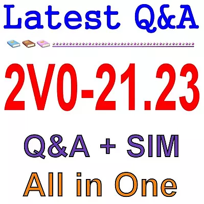 VMware VSphere 8.x Professional 2V0-21.23 Exam Q&A • $4