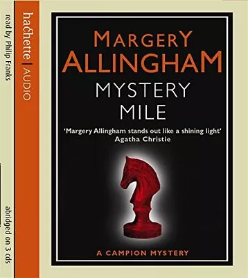 Mystery Mile (Albert Campion) By Allingham Margery CD-Audio Book The Cheap Fast • £4.35