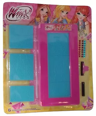 Winx Club Fashion Designer Set Drawing Tablet + Plates • $7.26