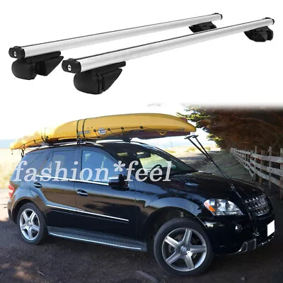 For Mercedes Benz ML350 SUV Car Roof Rack Cross Bar Rail Luggage Carrier Lock • $139.99