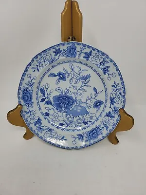 Mason's Patent Ironstone China 'Regency' 8   Plate Blue • £24.09