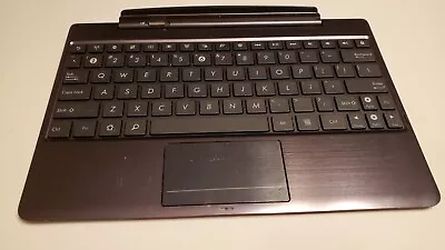 ASUS Eee Pad TF201 Transformer Prime Mobile Docking Keyboard Only Amethyst Gray • $26