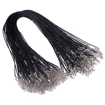  100 PCS Jewelry Making Supplies Waxed Cotton Twine Necklace Cord • £12.85