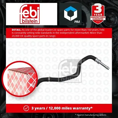 Power Steering Pipe Hose Fits BMW 728 E38 2.8 95 To 01 32411093031 32411094306 • $35.74