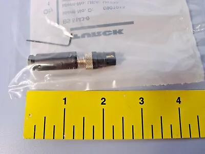 Turck BS 5143-0 U6513 Connector Male 4 Pin PBT • $13.99