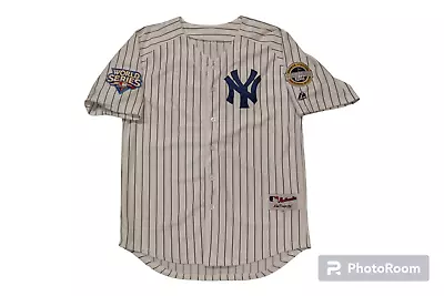 Majestic New York Yankees 2009 World Series Mariano Rivera Jersey Mens Size 50 • $99.99
