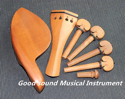 1 Set High Quality Jujube Wood Violin Fittings 4/4 Violin Parts Accessories • $9.66