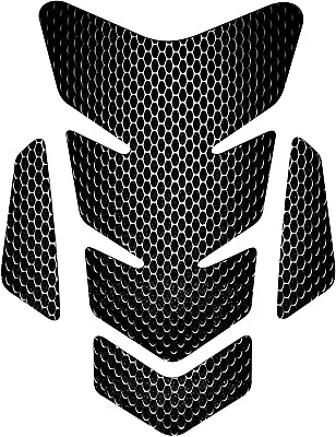 3D Motorcycle Carbon Vinyl Gel Gas Tank Pad Protector Decal And Sticker Tankpad • $10.90