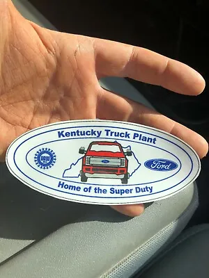 Ford OEM Super Duty F250 F350 Kentucky Truck Plant Windshield Decal Sticker KTP • $14.50