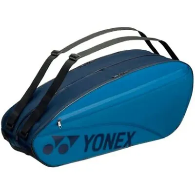 Yonex Team Racquet 6 Pack Tennis Badminton Bag Sky Blue • $79