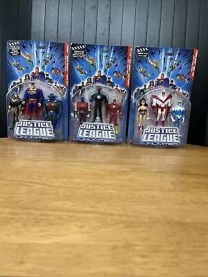 Justice League Unlimited Lot-Wonder Woman-Superman-Green Lantern-Flash-More-NIB • $65.99