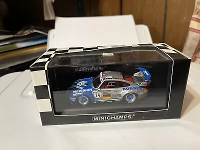 MINICHAMPS 1:43 SCALE PORSCHE 911 GT 2 Evo Le Mans 1997 #74 • $41.99