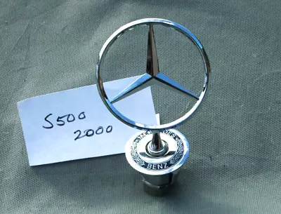 2000-2006 Mercedes Benz S500S430 W220  Hood Emblem OEM Genuine MB • $32.50