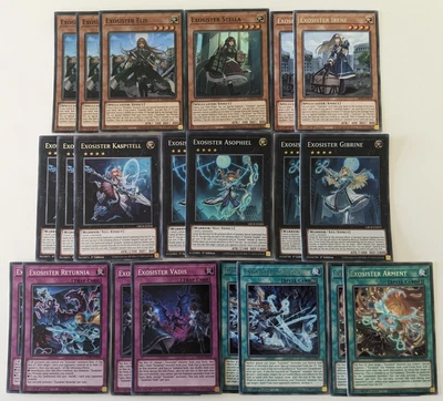 $12.95 • Buy YuGiOh 14 Card Exosister Deck Core With 7 Card Extra Deck