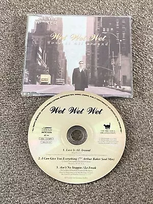 WET WET WET Love Is All Around 3 Track CD Single MARTI PELLOW Ain’t No Stoppin’ • £1.23