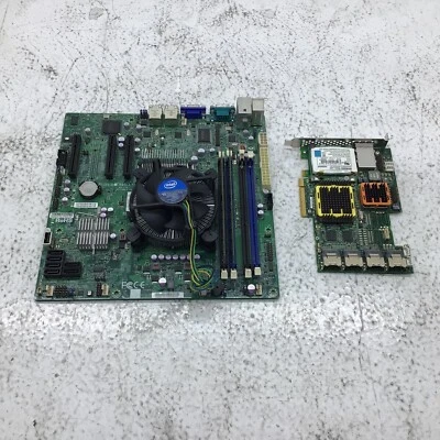 $39 • Buy Super Micro Computer X9SCL-F, LGA 1155, Intel Motherboard W/ SAS Card, 8GB & CPU