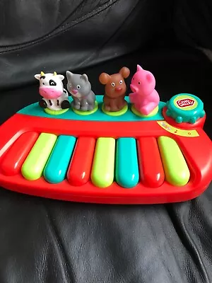 CHAD VALLEY My First Animal Keyboard Musical Instrument Piano • £5
