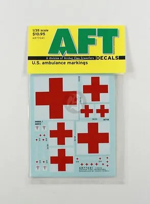 Archer 1/35 US Ambulance Markings (builds 1 Medium And 1 Large Vehicle) AR77041 • $15.95