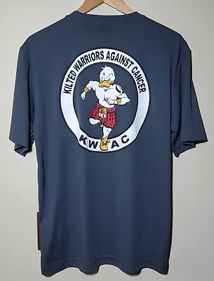 KILTED WARRIORS AGAINST CANCER T-Shirt Mens Medium • $12.99