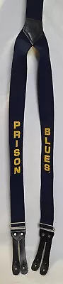 Prison Blues Suspenders • $18