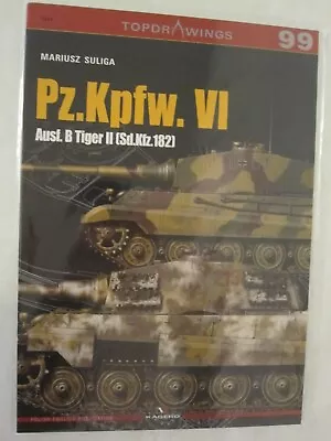 Pz.Kpfw. VI Ausf. B Tiger II (Sd.Kfz.182) - TopDrawings 99 • $19.95