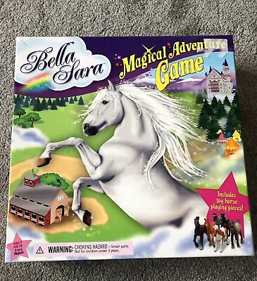 MasterPieces Bella Sara Magical Adventure Game (inComplete) Horse Toy - See Pics • £39.95