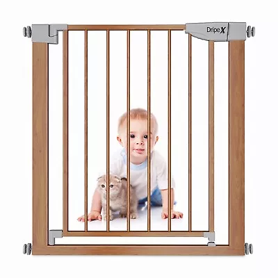 £14.39 • Buy Stair Gate For Baby And Pet Baby Gate Pressure Fit Adjustable 75 Cm - 82cm