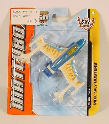 Matchbox Skybusters Blue Duel Tail Mint On Card • $4.45