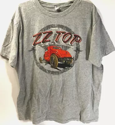 ZZ TOP I'm Bad Nationwide Powered Double-Sided Concert Tour 2013 Gray T-Shirt XL • $32.50