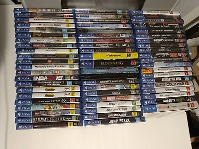 $16.99 • Buy Ps4 Games Ps 4 Playstation Lot Boxed Free Fast Shipping New Titles 19th February
