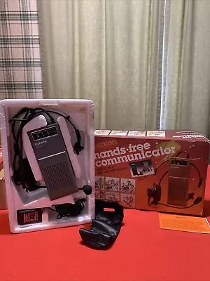 Vintage Maxon Hands Free Communicator 49-S FM Two-Way Radio Headset • $20